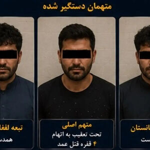 دستگیری قاتل 4 نفر قبل از فرار از کشور 