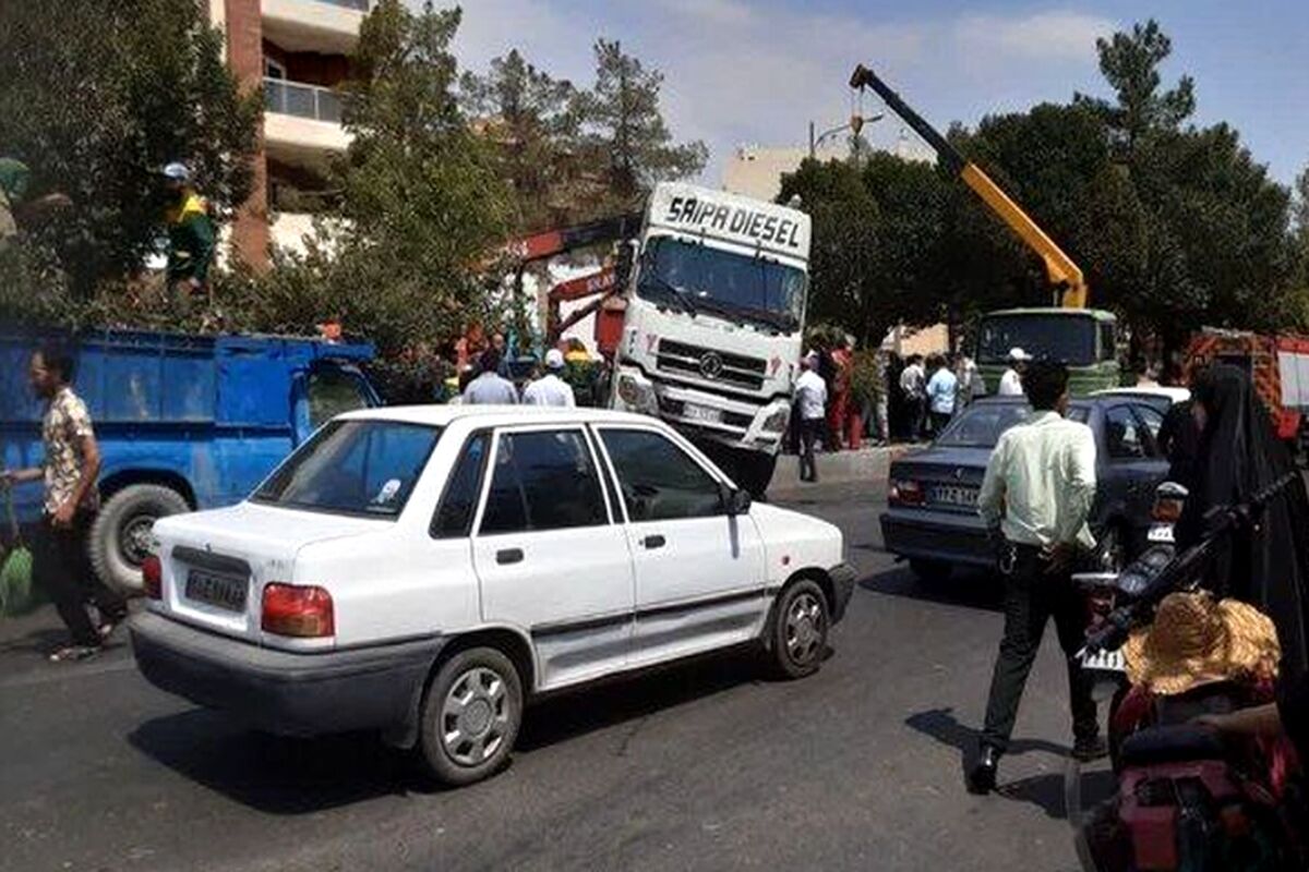 بازداشت عامل تصادف هولناک بلوار قائم سمنان 
