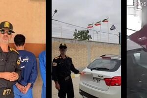پایان سرقت‌های سریالی خودرو/ لحظه دستگیری باند حرفه‌ای سارقان در بجنورد/ ویدئو