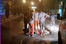 مرگ یک کارگر رفتگر در تهران بر اثر حادثه تصادف 