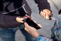 لحظه سرقت موبایل زن جوان مشهدی در کمتر از چند ثانیه/ ویدئو