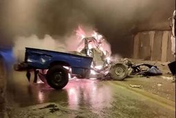 تصادف خونبار در جاده یاسوج - بابامیدان