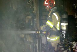 آتش‌سوزی در یک انبار خبر ساز شد 