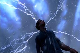 صاعقه پسر نوجوان را سوزاند