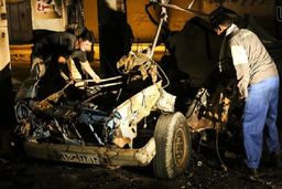 آتش‌سوزی هولناک پمپ بنزین در سرپل ذهاب