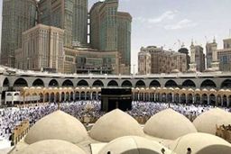 پریدن از طبقه بالای مسجدالحرام/ ویدئو+18