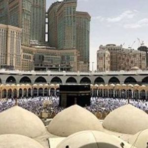 پریدن از طبقه بالای مسجدالحرام/ ویدئو+18