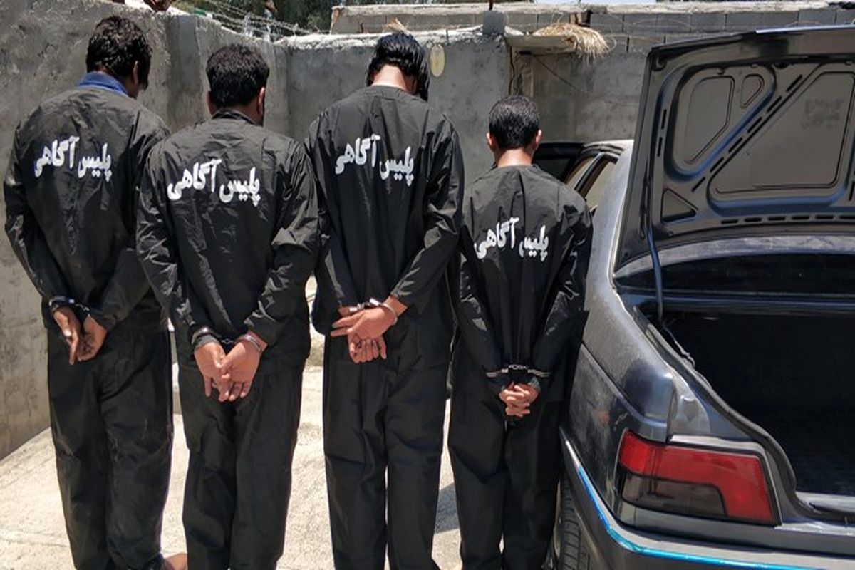 عاملان سرقت های شبانه از منازل و خودروها در چنگ پلیس