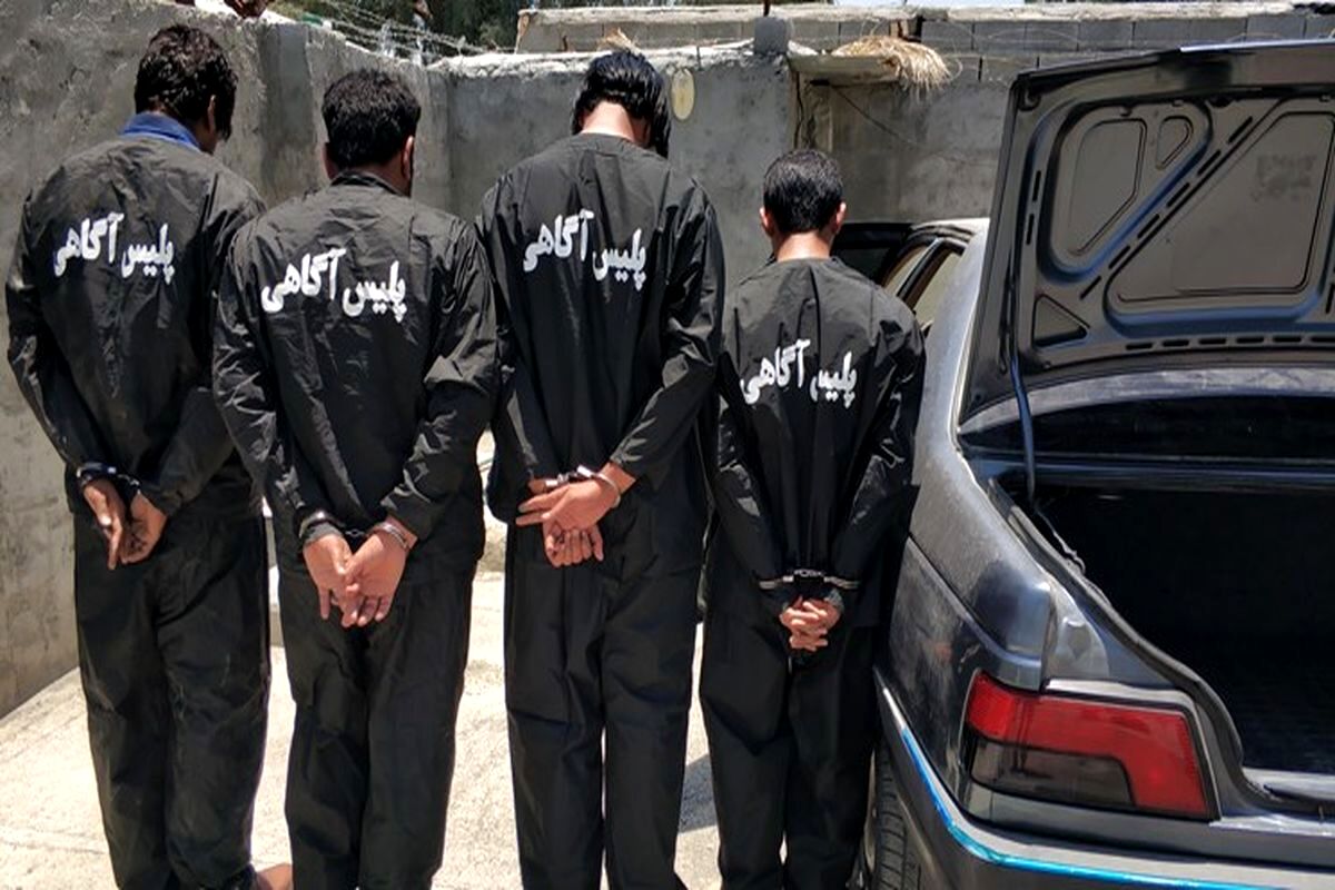 عاملان سرقت های شبانه از منازل و خودروها در چنگ پلیس