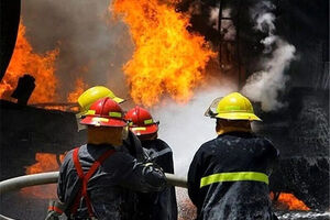 آتش سوزی در شهرک طالقانی تبریز ۱۵ مصدوم بر جای گذاشت