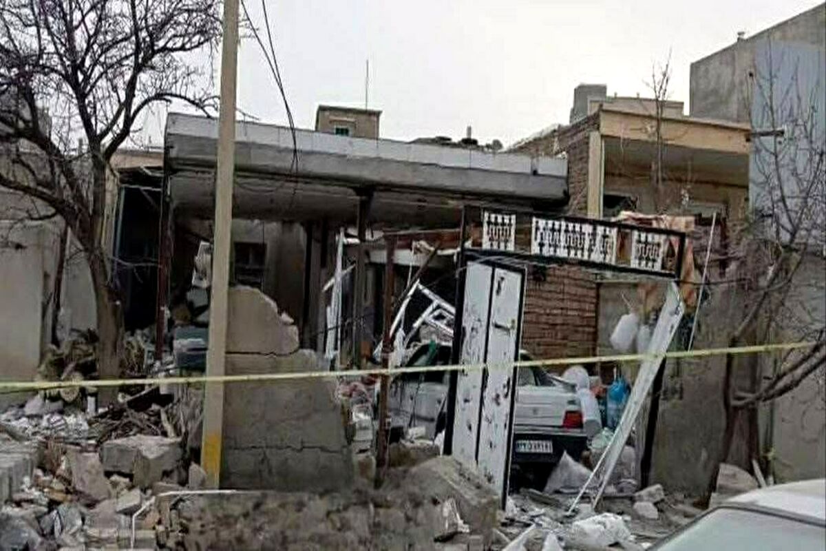 انفجار گاز در مشگین‌شهر ۲ مصدوم برجا گذاشت