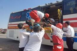 مصدوم شدن 13 زائر عراقی در جاده قم