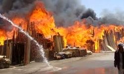 وقوع آتش‌سوزی بزرگ در قندهار/ ویدئو