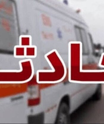 واژگونی تریلی حمل شیر در محور قم به گرمسار، به جان‌باختن دو نفر انجامید