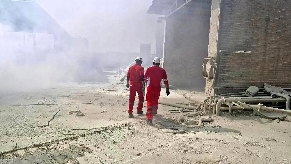 آتش‌سوزی در شرکت پالایش نفت پارسیان ایوانکی/ آمار مفقودان و مصدومان