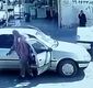 لحظه سرقت مسلحانه از طلافروشی در خیابان معلم رودان هرمزگان/ ویدئو