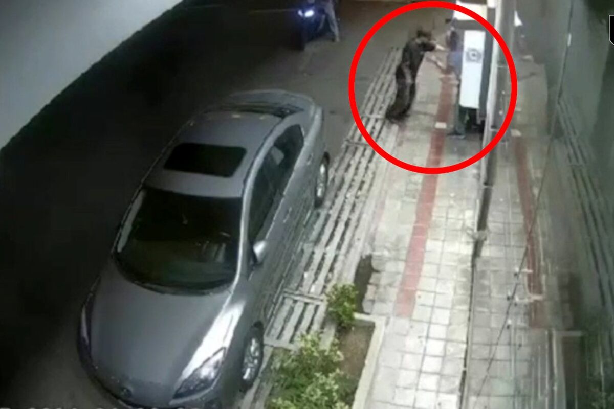  زورگیر خشن در تهران/ ویدئو 