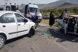 8 کشته و زخمی در تصادف هولناک 3 خودرو در شادگان