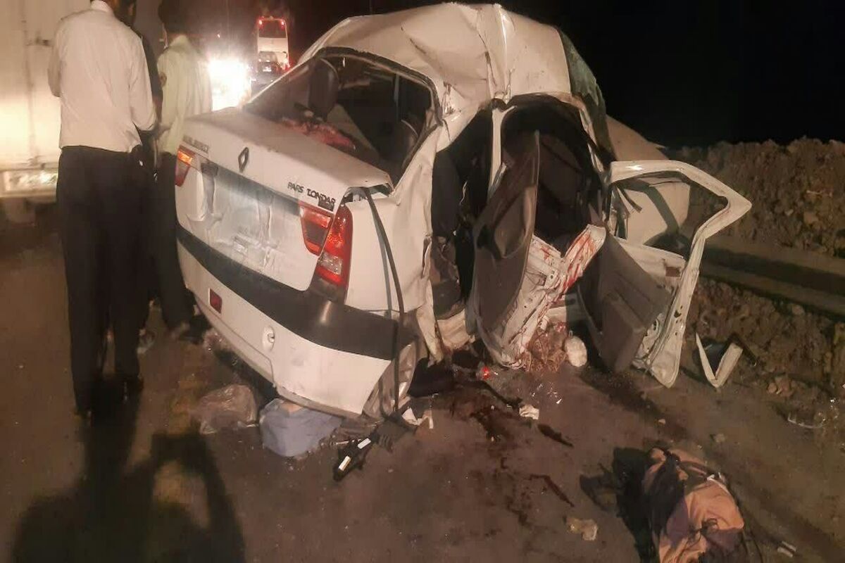 حادثه رانندگی  مرگبار در خمین 