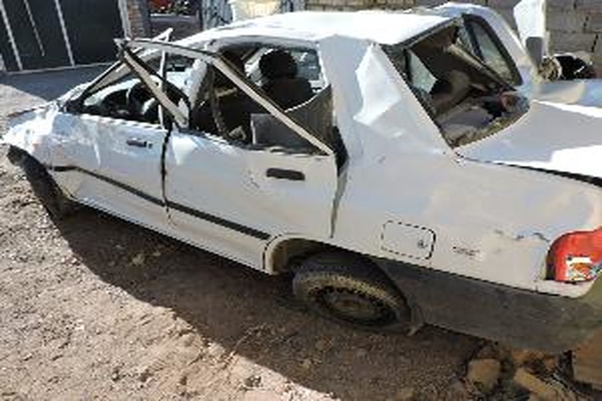  واژگونی مرگبار پراید در محور "شیروان-فاروج"