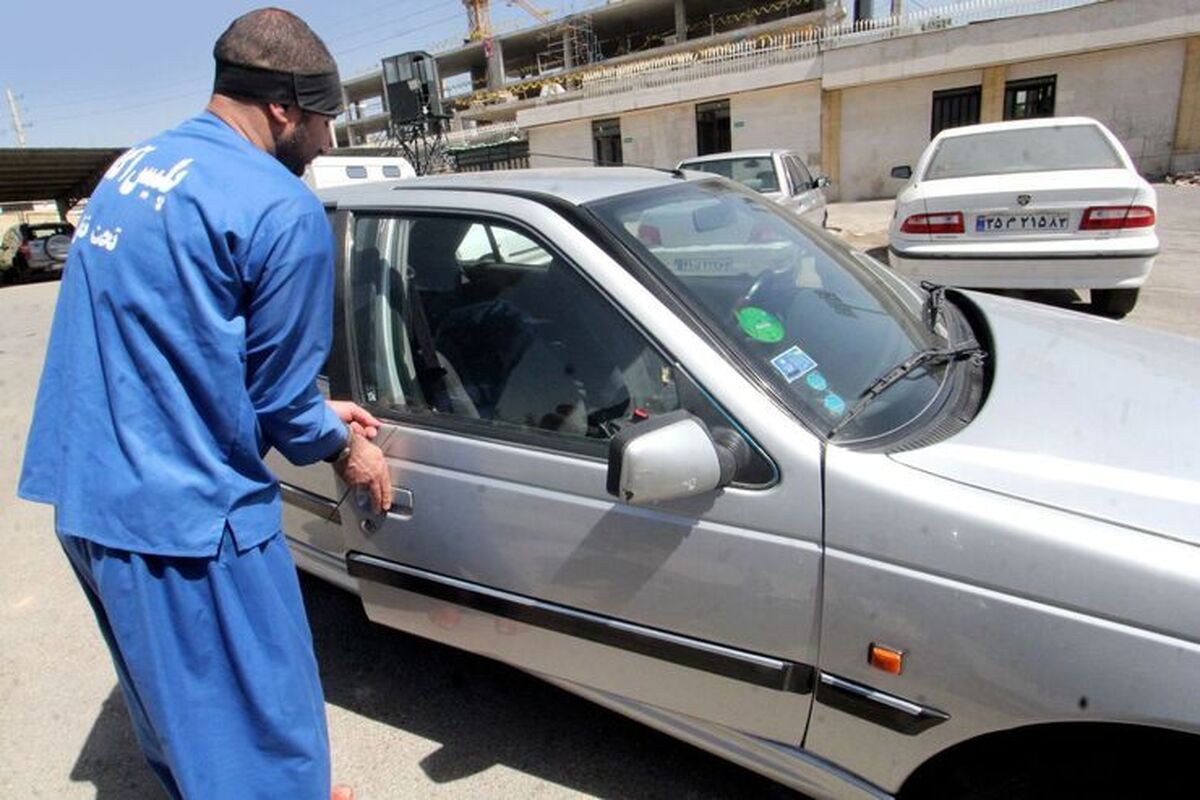عامل دستبرد به خودروها برای دهمین بار دستگیر شد
