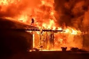 آتش‌سوزی مهیب در بغداد/ ویدئو