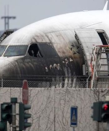 نقص فنی در یک هواپیمای مسافربری و مصدومیت ۶ مسافر در «دهلی»