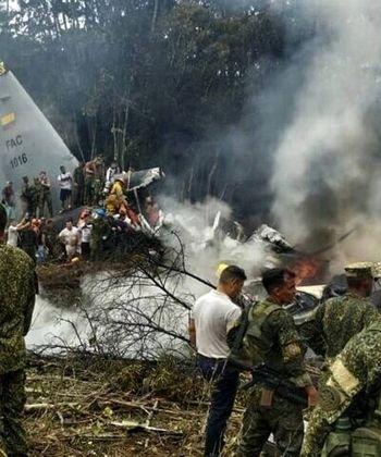 سقوط مرگبار هواپیما/ آمار جان باختگان
