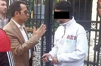 سانتافه سوار چاقو کش صحنه جنایت را بازسازی کرد