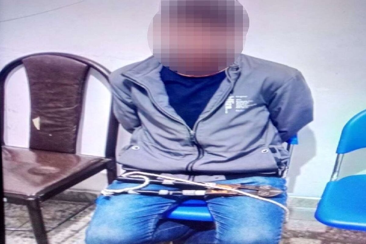غافلگیری دزد هنگام سرقت در رشت