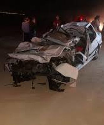 تصادف خونین در آزادراه اصفهان - نطنز / 6 نفر در این سانحه جان باختند 