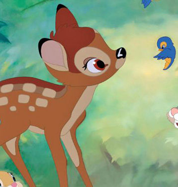 تماشای اجباری بامبی برای شکارچی گوزن‌های آمریکایی