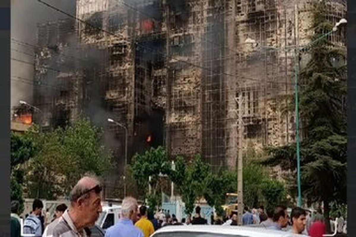 بازداشت مقصران آتش سوزی مجتمع تجاری ارغوان