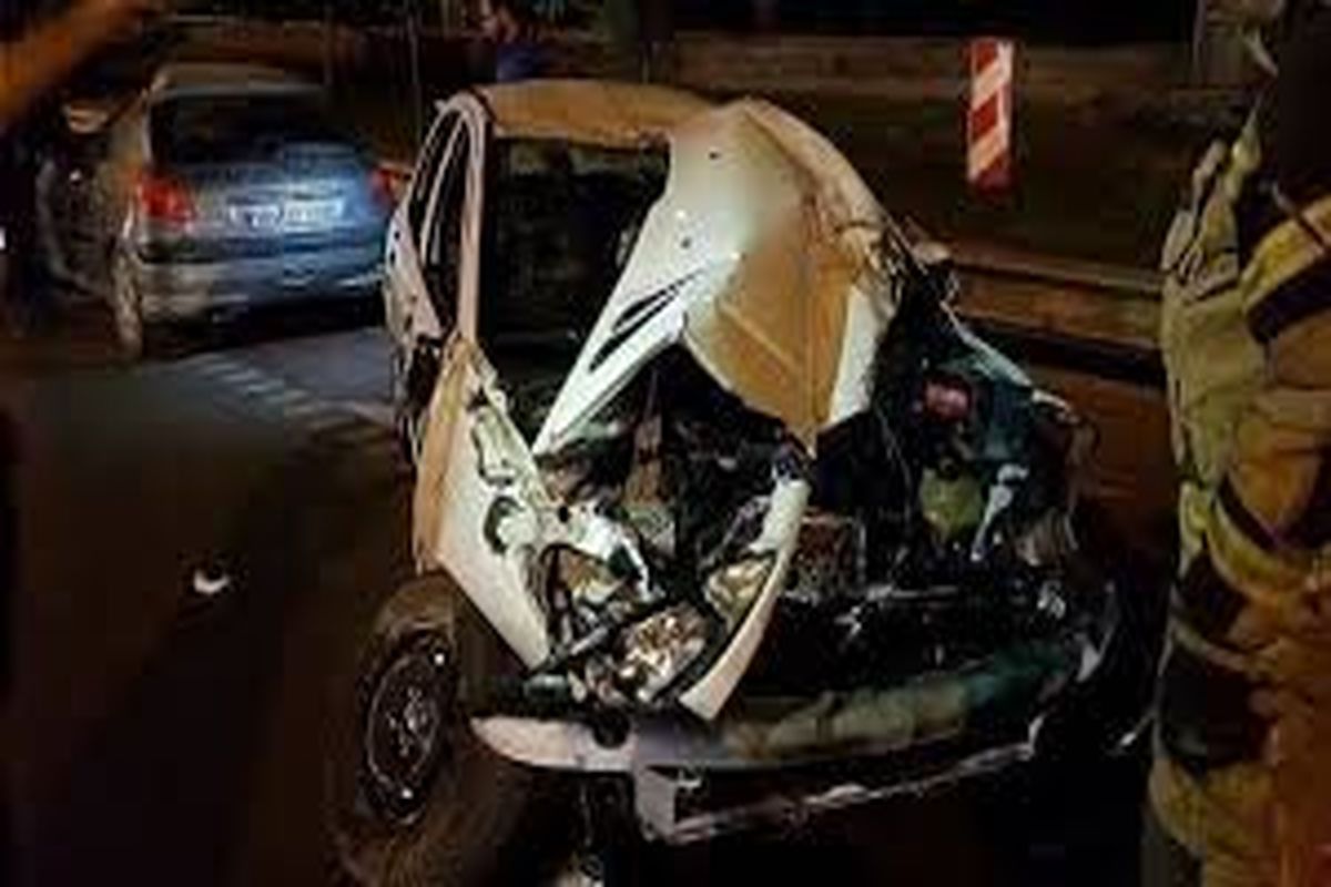 4 کشته در تصادف شبانه پژو ۲۰۶