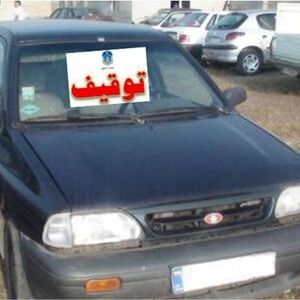 توقیف پراید با راننده 10 ساله در محورهای قصرشیرین 